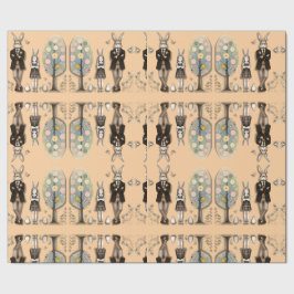 Dapper paaswrappingspapier cadeaupapier