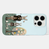 Dapper Pasen iPhone Case (Achterkant (horizontaal))