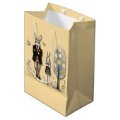 Dapper Pasen Medium Cadeauzakje (Voorkant Gekanteld)