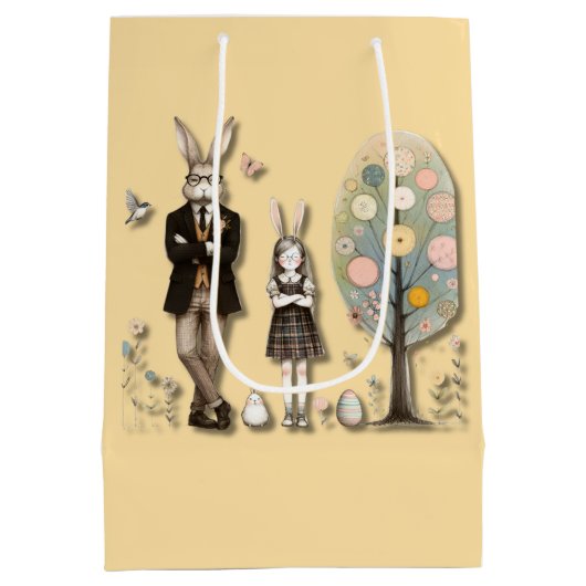 Dapper Pasen Medium Cadeauzakje (Achterkant)