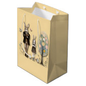 Dapper Pasen Medium Cadeauzakje (Achterkant Gekanteld)