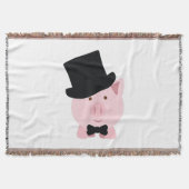 Dapper Pig Deken (Voorkant)