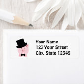 Dapper Pig Etiket (Insitu)