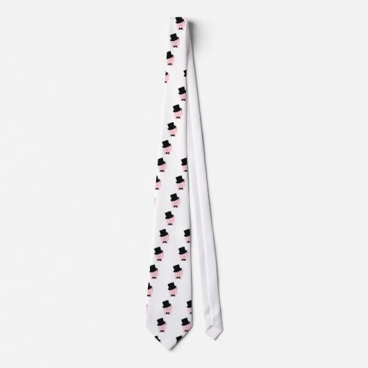 Dapper Pig Stropdas (Voorkant)