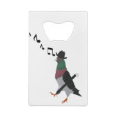 Dapper Pigeon Creditkaart Flessenopener (Achterkant)
