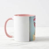 Dapper Pocket Bunny met Bow Stropdas Mok (Links)