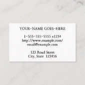 Dapper Professional-Visitekaartje Visitekaartje (Achterkant)