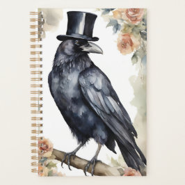 Dapper Raven in bloei Planner