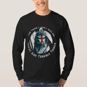 Dapper Ridder Citaat Design T-shirt