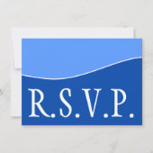 Dapper, Simple & Basic "R.S.V.P." Kaart (Voorkant)
