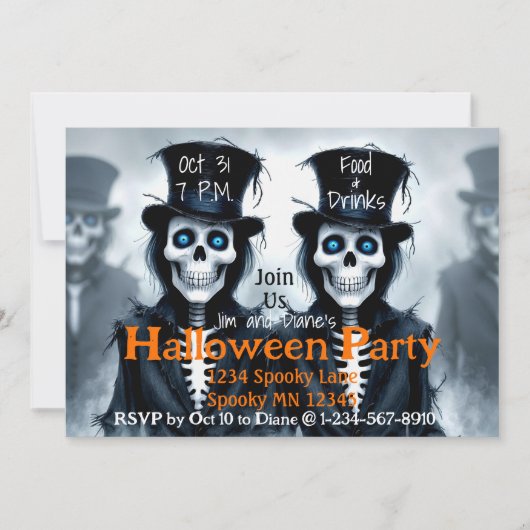 Dapper Spirits & Fogbound Fright Kaart (Voorkant)