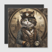 Dapper Steampunk Calico Cat (Voorkant / Achterkant)