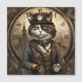 Dapper Steampunk Calico Cat (Voorkant)