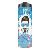 Dapper tandarts thermosbeker (Voorkant)