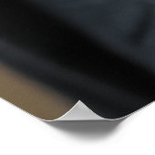 Dapper teckel in elegante Victoriaans kleding Poster (Hoek)