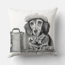 Dapper teckel klaar voor avontuur