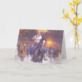 Dapper Wenskaart. Kaart (Gele Bloem)