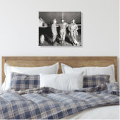 Dappere Aviateurs, 1919 Canvas Afdruk (Insitu (Slaapkamer))