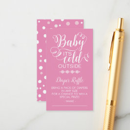 Dappere Baby Het is koud buiten Kaart