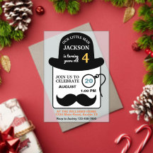 Dappere Bolhoed Acryl Monocle Verjaardag