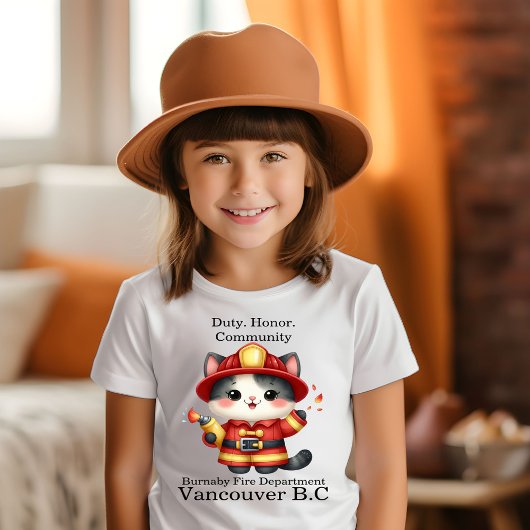 Dappere brandweerwagen klaar om te redden! t-shirt