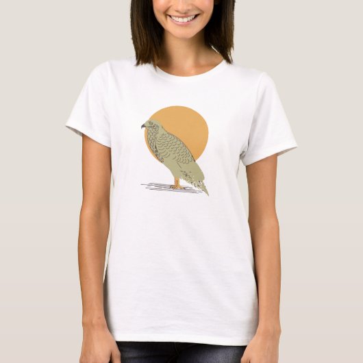 Dappere Buizerd T-shirt (Voorkant)