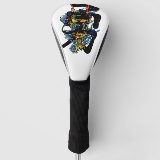 dappere draak golfheadcover (Voorkant)