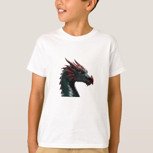 Dappere Draak Held – Kinder T-Shirt Collectie (Voorkant)