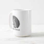 Dappere Egel Koffiemok (Voorkant links)