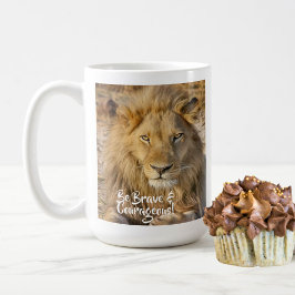 Dappere en Moedige Leeuw Koffiemok