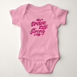 Dappere en Sterke Baby Body – Inspirerend Romper