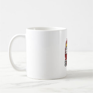 Dappere en Sterke Vintage Kruis Shirt Ontwerp_1 Koffiemok