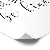 dappere, gedurfde, vriendelijke kantoor voor alle  poster (Hoek)