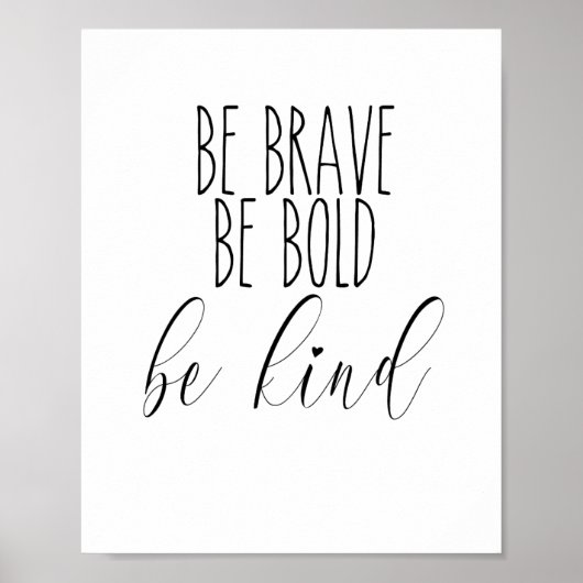 dappere, gedurfde, vriendelijke kantoor voor alle  poster (Voorkant)