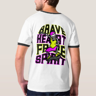 Dappere Hart, Vrije Geest T-shirt