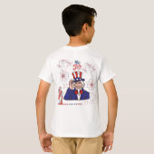 Dappere harten viering wit t-shirt (Achterkant volledig)