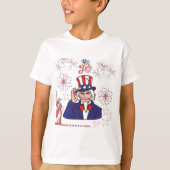 Dappere harten viering wit t-shirt (Voorkant)