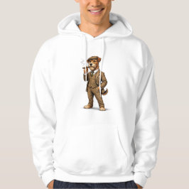 Dappere Heren Hond Hoodie