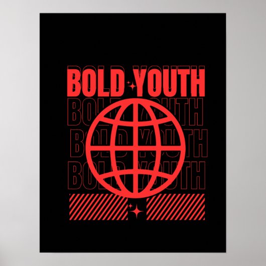 Dappere Jeugd – Onbevreesde Energie van een Nieuwe Poster (Voorkant)