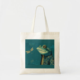 Dappere Kikker & Libel - Surrealistisch Dier uit d Tote Bag