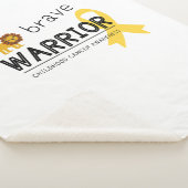 dappere kinderkanker Sherpa Blanket Sherpa Deken (3/4)