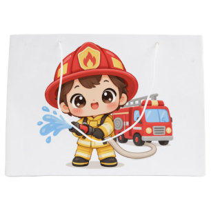 Dappere Kleine Brandweerman Groot Cadeauzakje