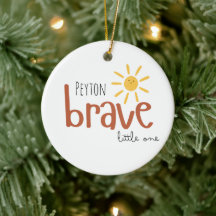dappere kleine een Ornament Vakantie Kerstmis gewo