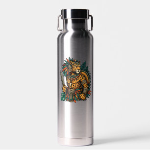 Dappere Krijger van de Jaguar Stam Waterfles