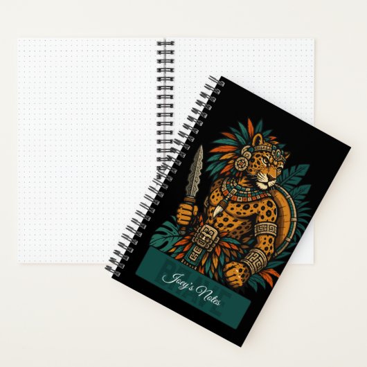 Dappere krijger van de Jaguarstam Notitieboek (Binnen)