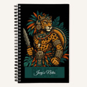 Dappere krijger van de Jaguarstam Notitieboek (Voorkant)