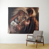 dappere liefde wandkleed (In Situ (horizontaal))