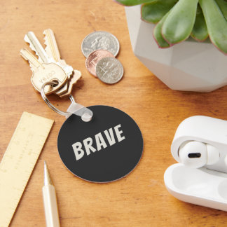 Dappere Motiverende Inspirerende Sleutelhanger
