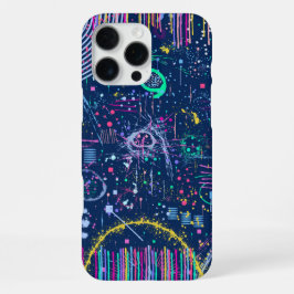 Dappere Ontdekkingsreiziger: Abstract Maximalisme  iPhone 16 Pro Max Hoesje