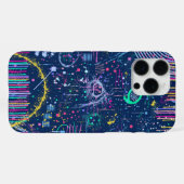 Dappere Ontdekkingsreiziger: Abstract Maximalisme iPhone Hoesje (Achterkant horizontaal)